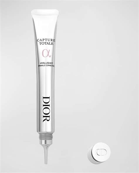 dior capture totale hyalushot wrinkle corrector with hyaluronic acid